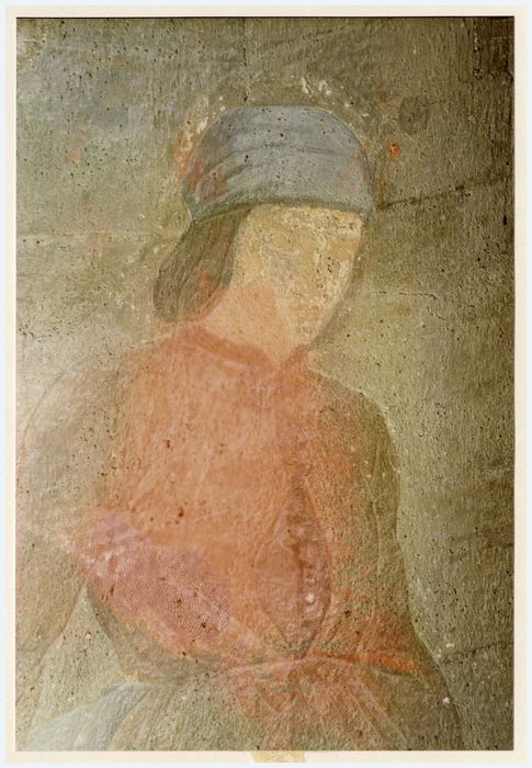 peinture monumentale d’une des chapelles latérales, détail