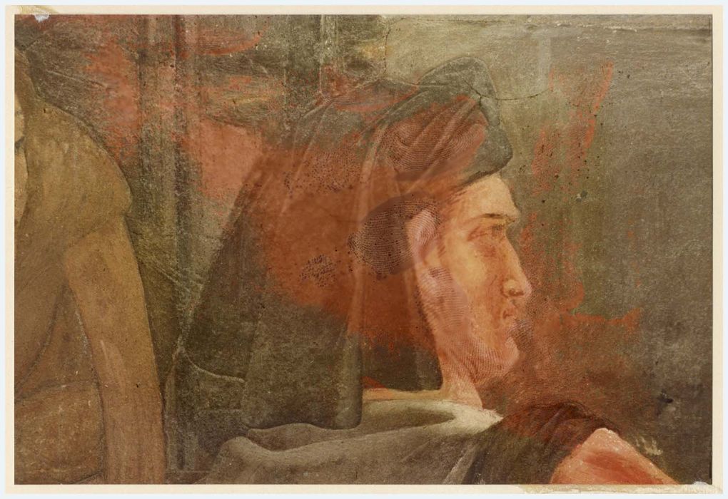 peinture monumentale d’une des chapelles latérales, détail