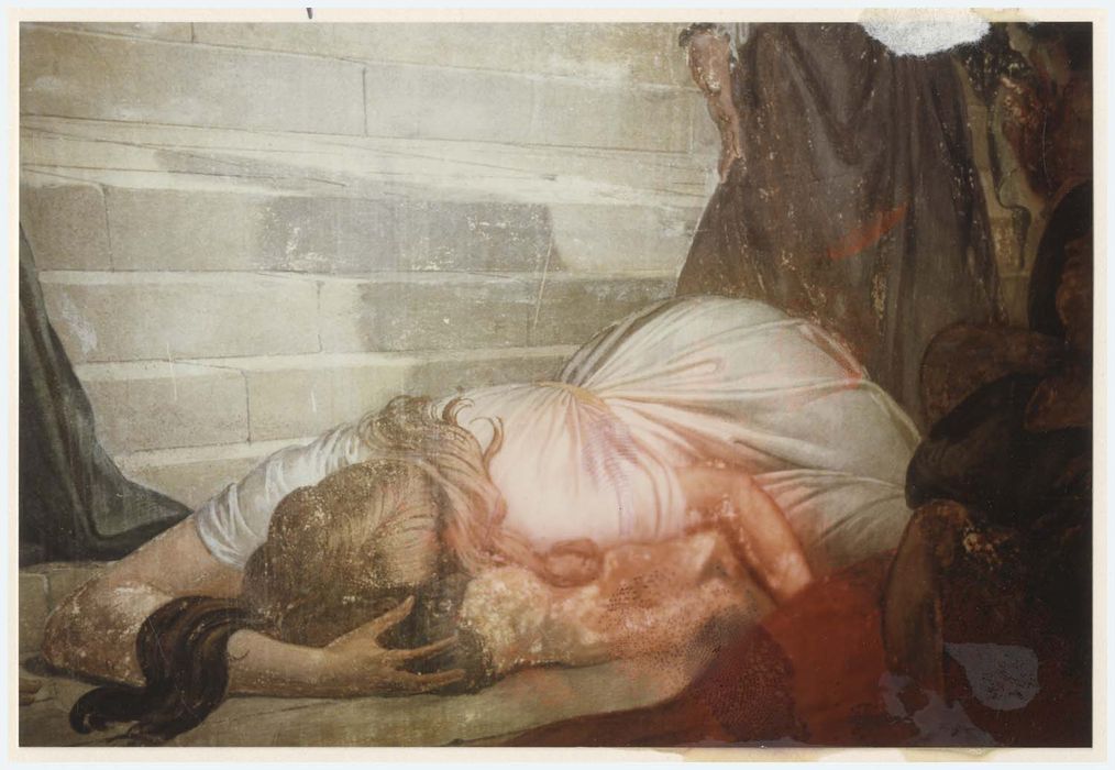 peinture monumentale d’une des chapelles latérales, détail