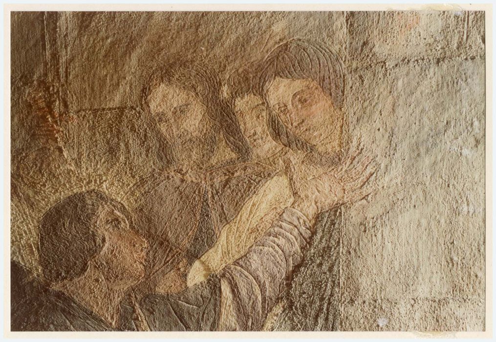 peinture monumentale d’une des chapelles latérales, détail