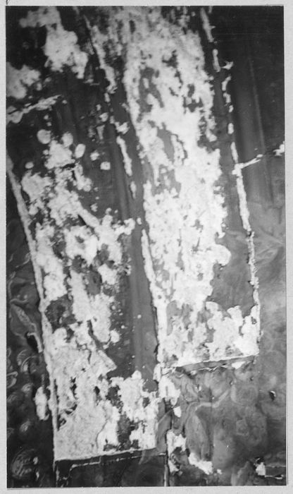 peinture monumentale de la chapelle des Saints-Anges, détail