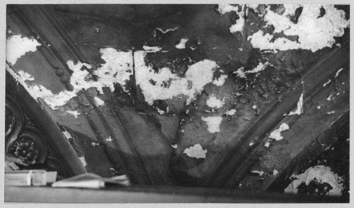 peinture monumentale de la chapelle des Saints-Anges, détail