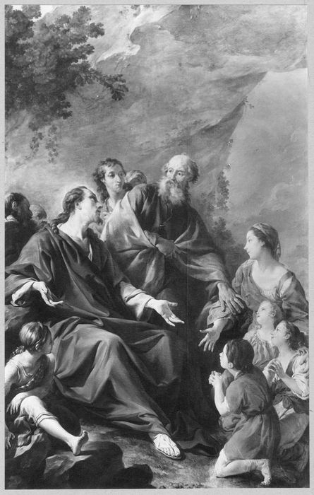 tableau : Laissez venir à moi les petits enfants