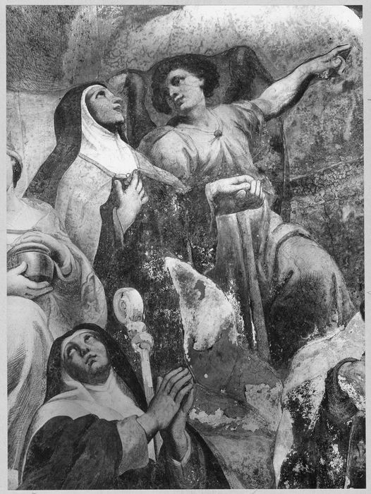 peinture monumentale de la coupole, détail