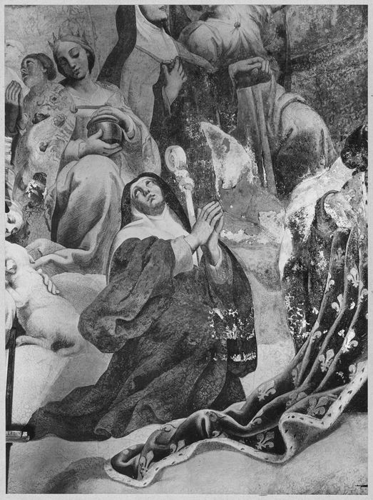 peinture monumentale de la coupole, détail