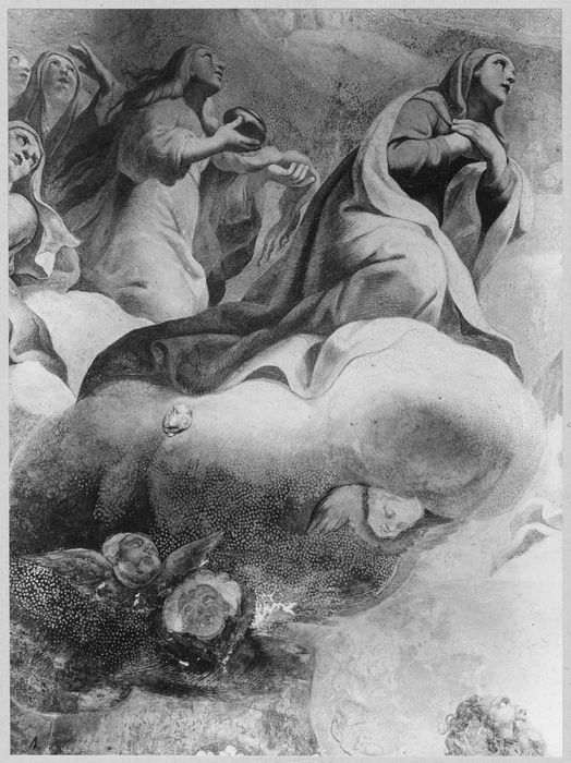 peinture monumentale de la coupole, détail