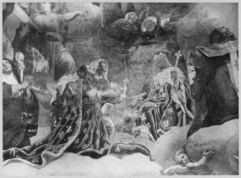 peinture monumentale de la coupole, détail