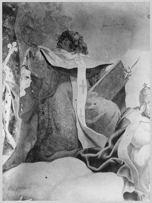 peinture monumentale de la coupole, détail