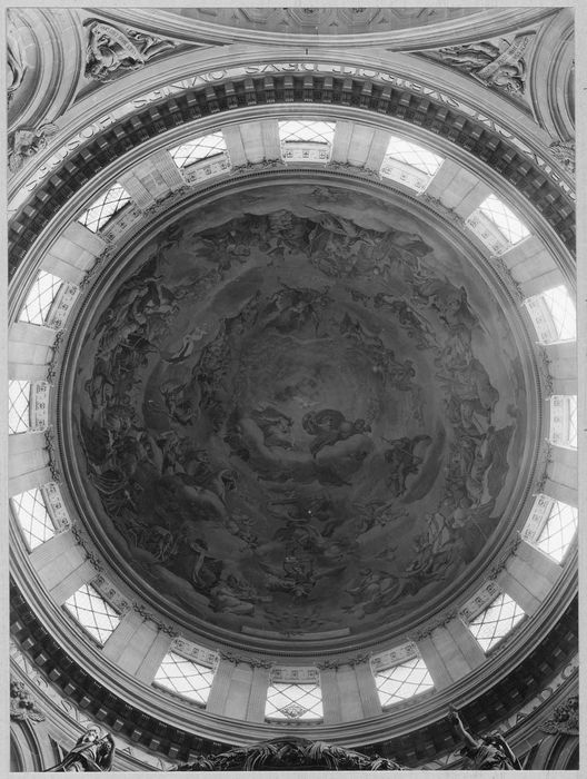 peinture monumentale de la coupole