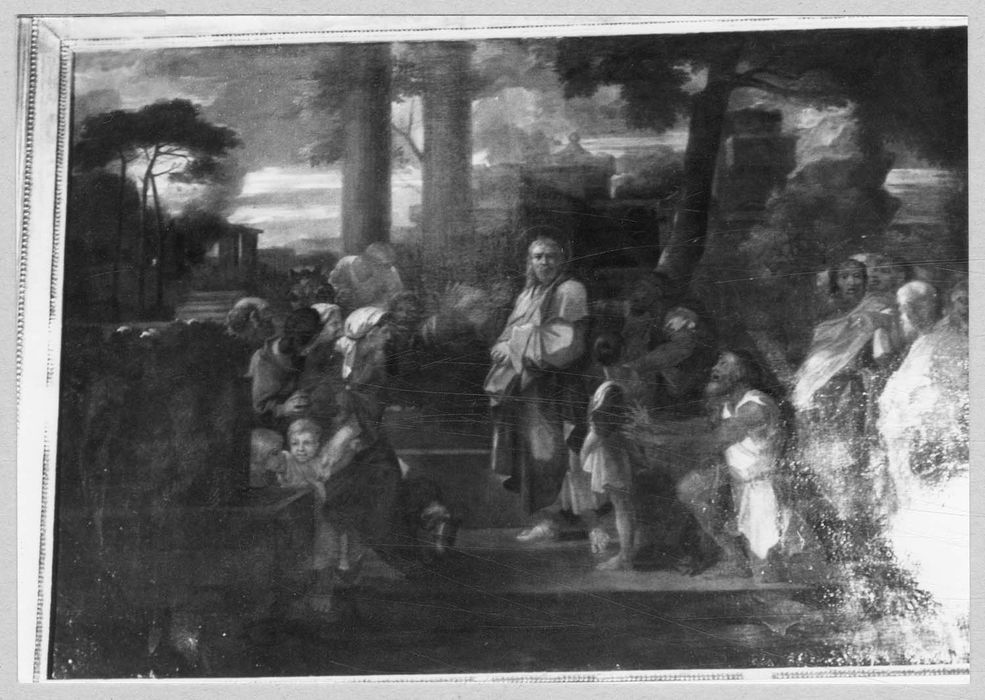 Tableau : La Guérison de l'aveugle