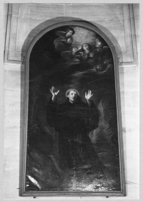 Tableau : Saint Benoît en extase