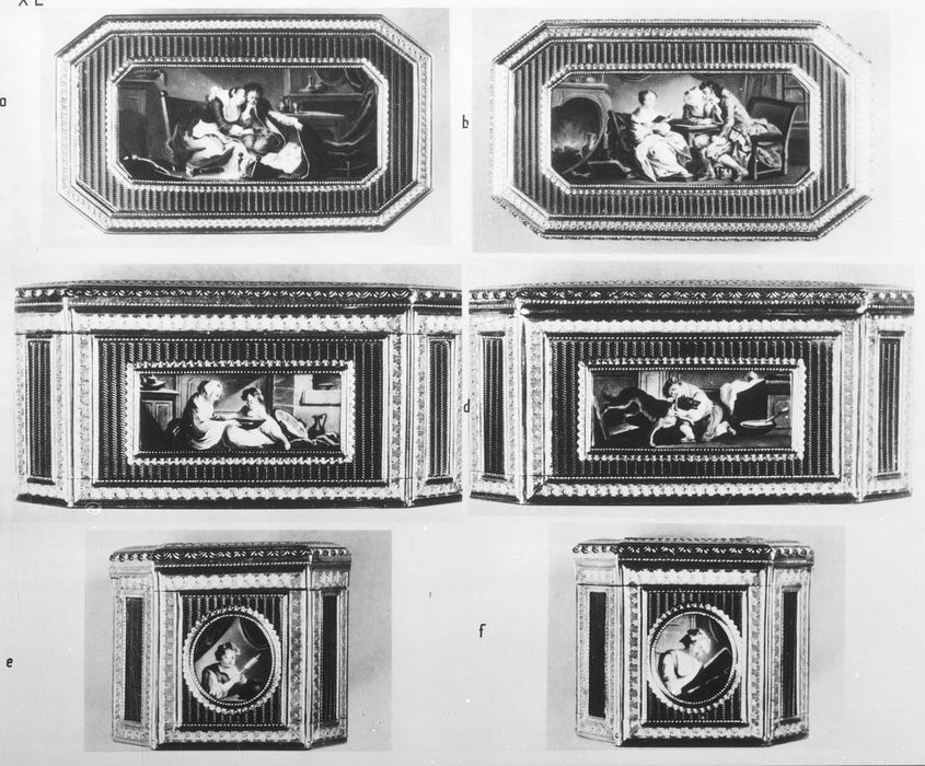 Boîte rectangulaire allongée aux angles abattus