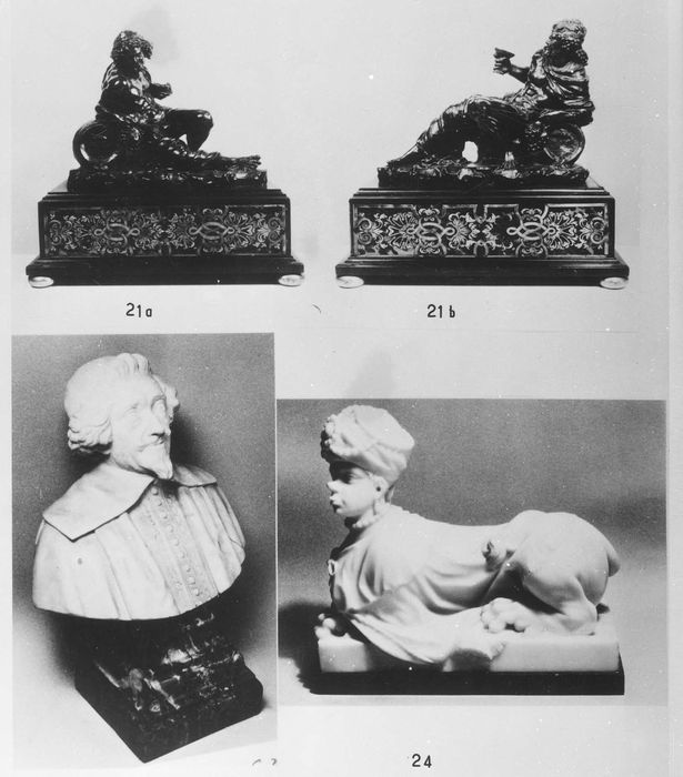 Buste : Alphonse-Louis de Richelieu, cardinal de Lyon et frère du Cardinal duc de Richelieu