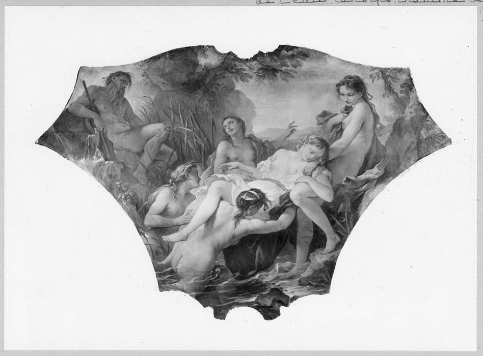 tableau : Psyché inanimée retirée de l’eau par ses nymphes