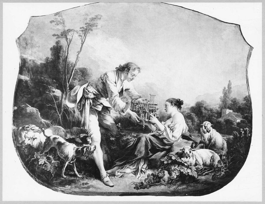 tableau : Scène pastorale