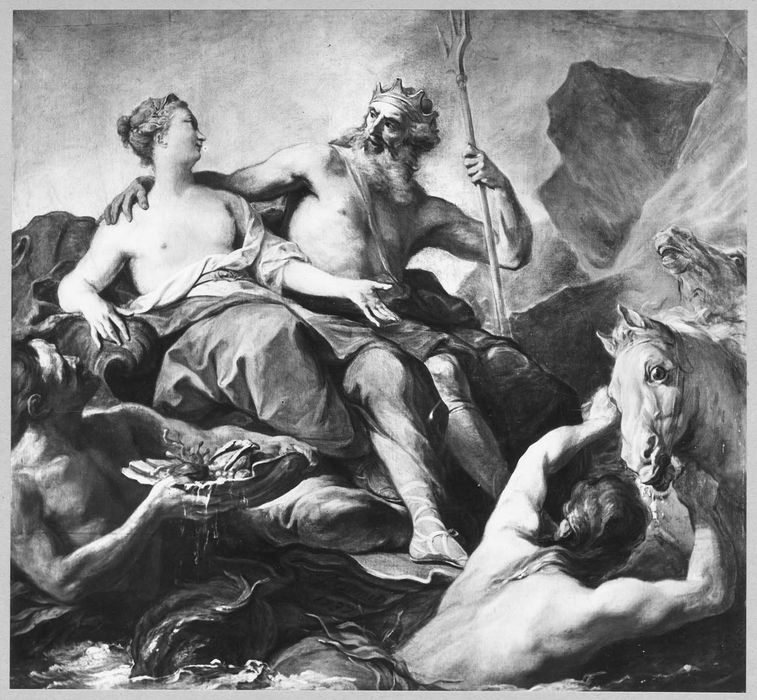 tableau : Neptune et Amphitrite