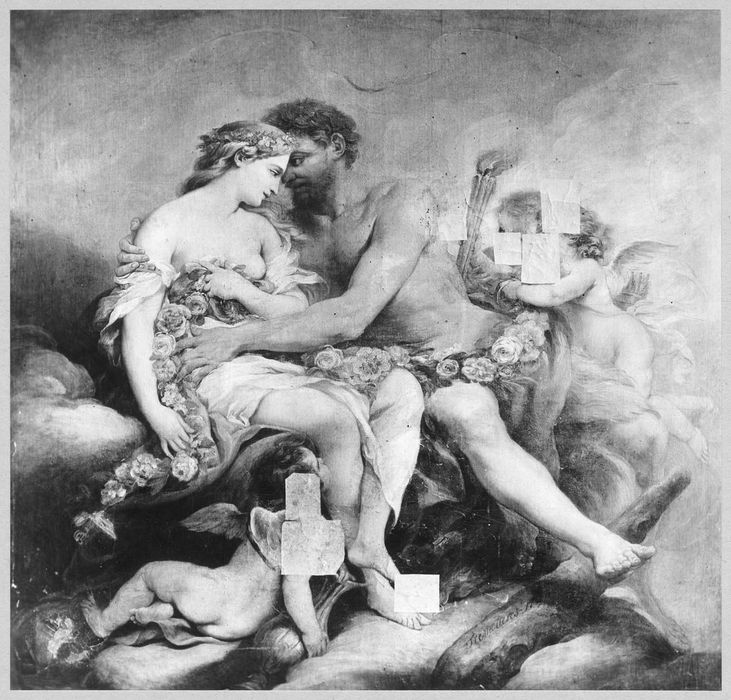 tableau : Hymen d’Hercule et d’Hébé
