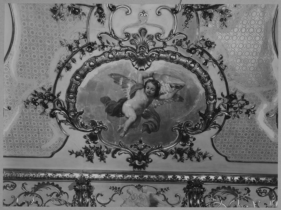 salle du conseil, détail des décors