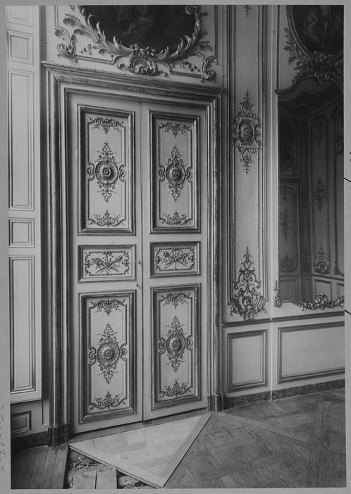 lambris de revêtement, vue partielle