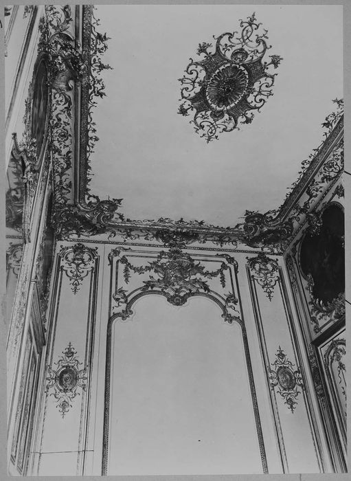 lambris de revêtement, vue partielle