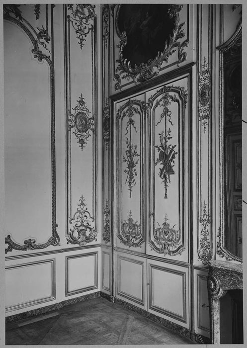 lambris de revêtement, vue partielle