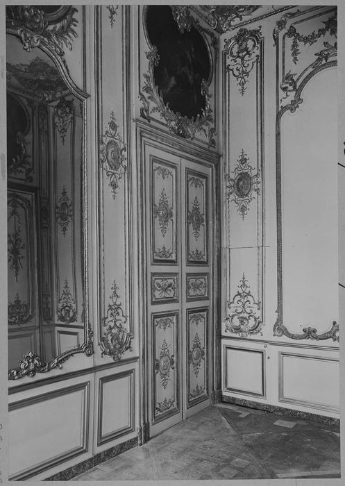 lambris de revêtement, vue partielle