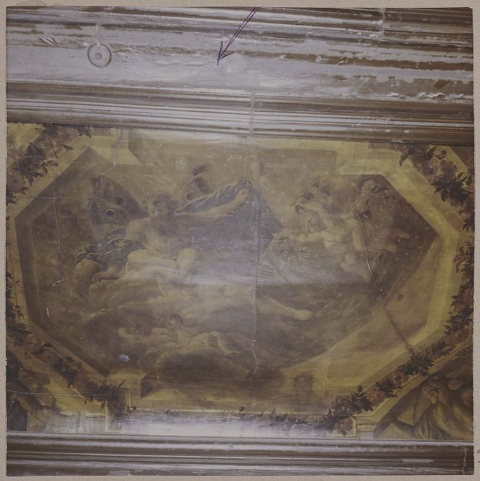 plafond : Le Sommeil de Rhéa