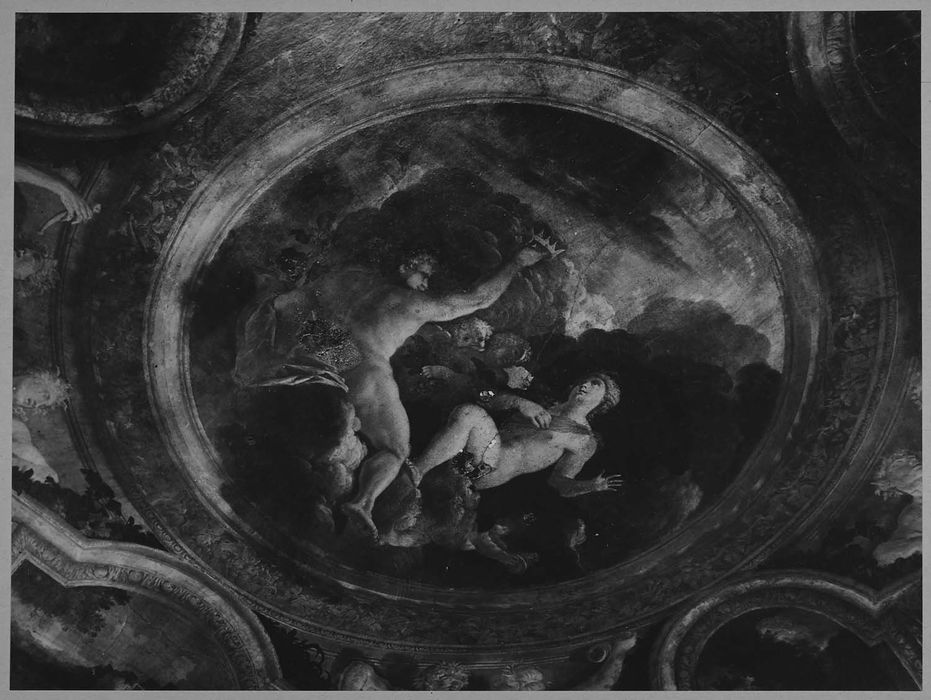 Plafond : Le Couronnement de Proserpine