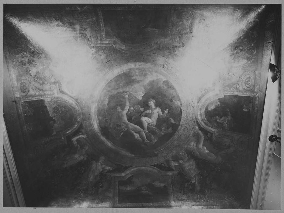 plafond : Le Couronnement de Proserpine