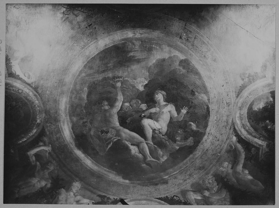 plafond : Le Couronnement de Proserpine