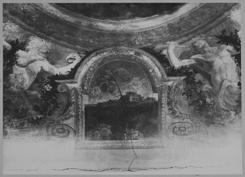 plafond : Le Couronnement de Proserpine, détail