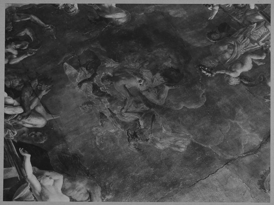 plafond : Bacchanale, vue partielle