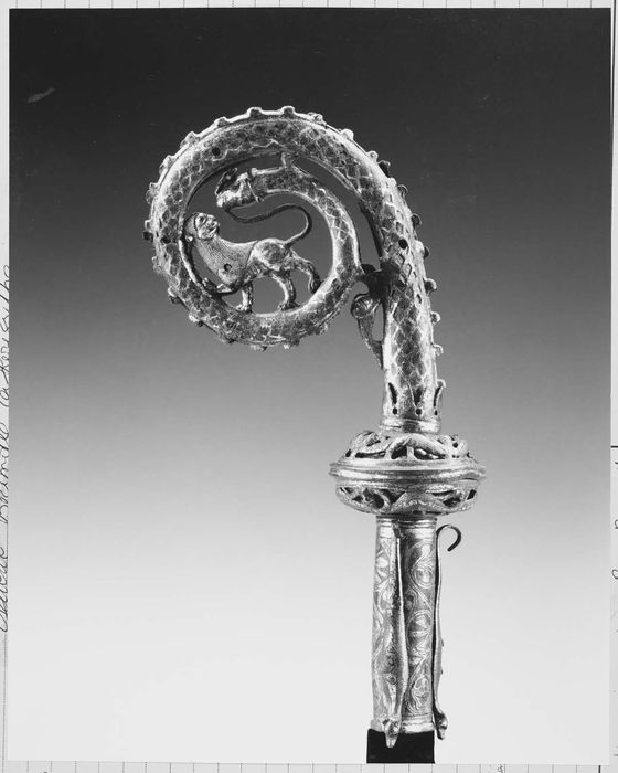 Crosse pastorale de l'abbaye d'Andres