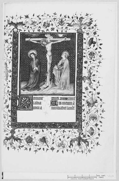 manuscrit : Heures à l'usage de Paris, détail d’une vignette