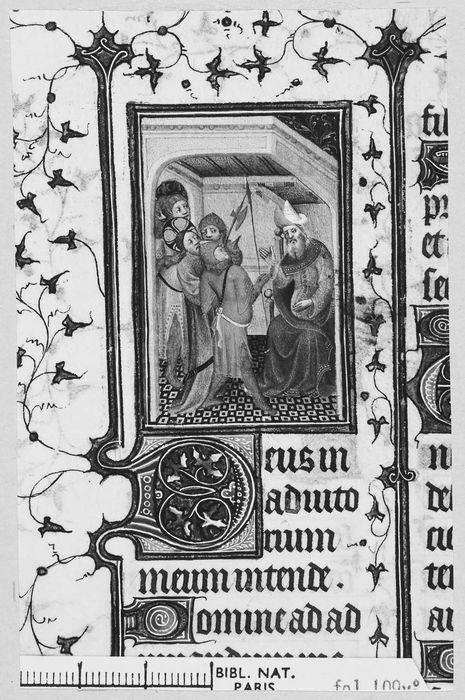 manuscrit : Heures à l'usage de Paris, détail d’une vignette