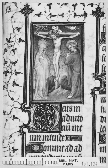 manuscrit : Heures à l'usage de Paris, détail d’une vignette