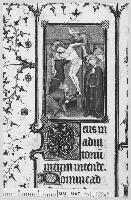 manuscrit : Heures à l'usage de Paris, détail d’une vignette