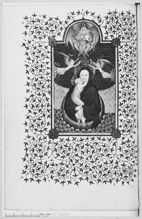 manuscrit : Heures à l'usage de Paris, détail d’une vignette