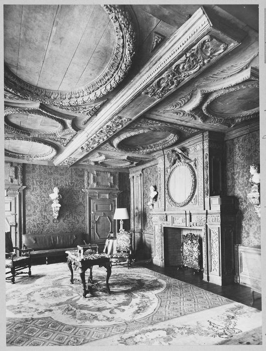 lambris de revêtement, vue partielle