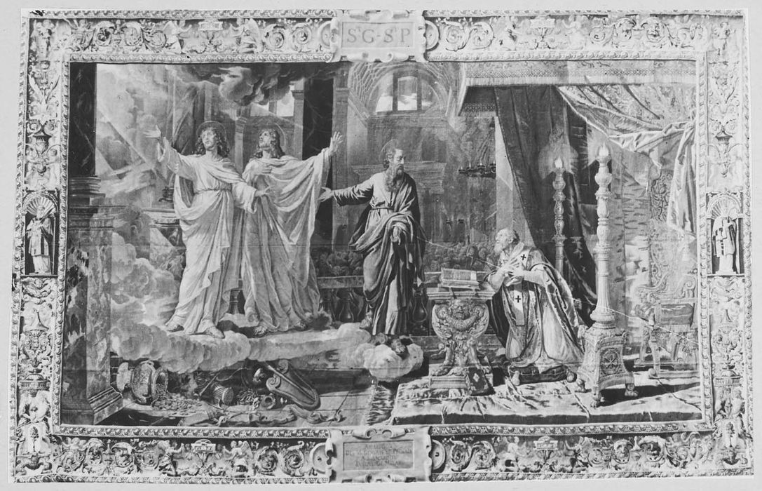 pièce murale : Saint Gervais et saint Protais