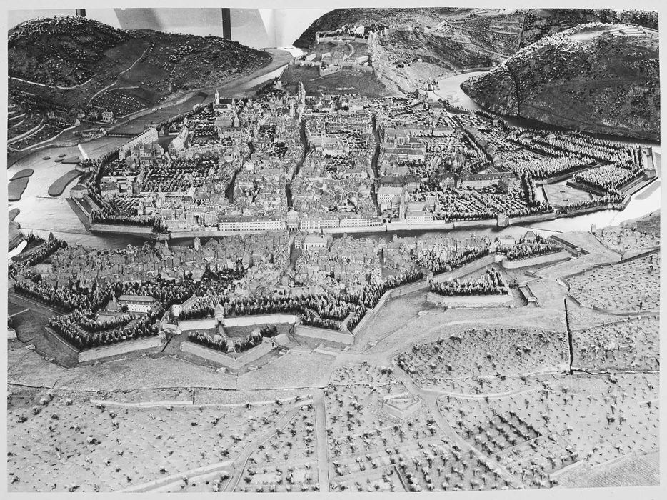 maquette : plan-relief de Besançon