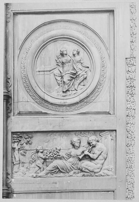 vantaux de porte, détail
