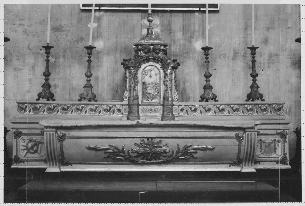maître-autel, tabernacle