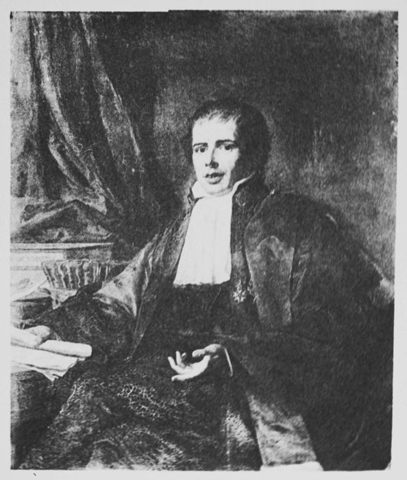 Tableau : Portrait de Michel-Augustin Thouret, premier directeur de l'Ecole de santé