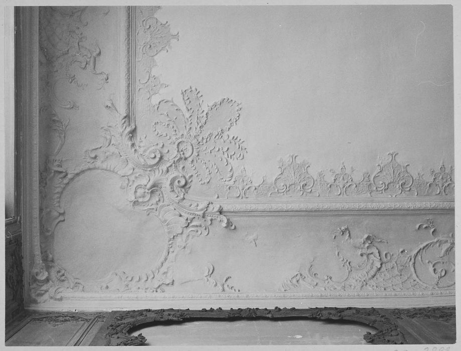 grand cabinet, détail du plafond