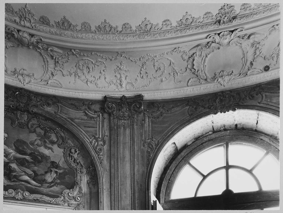 lambris de revêtement du cabinet de l'Age d'airain, détail