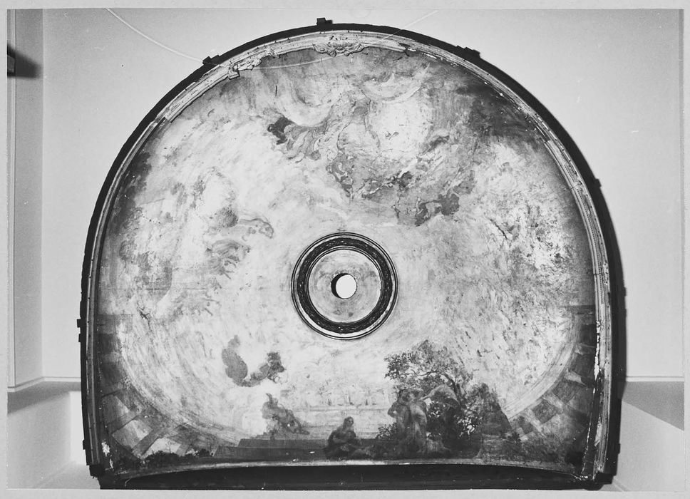 maquette du plafond de la comédie française