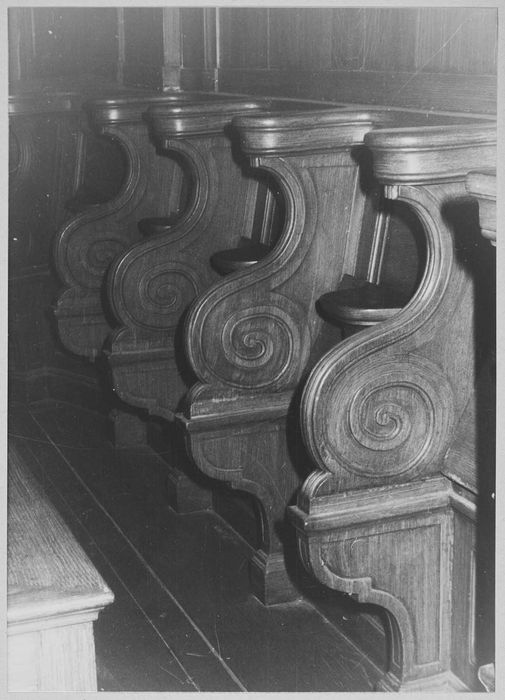 stalles, vue partielle