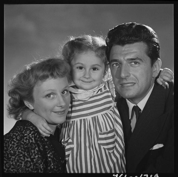 La famille Freson : madame, monsieur et leur fille