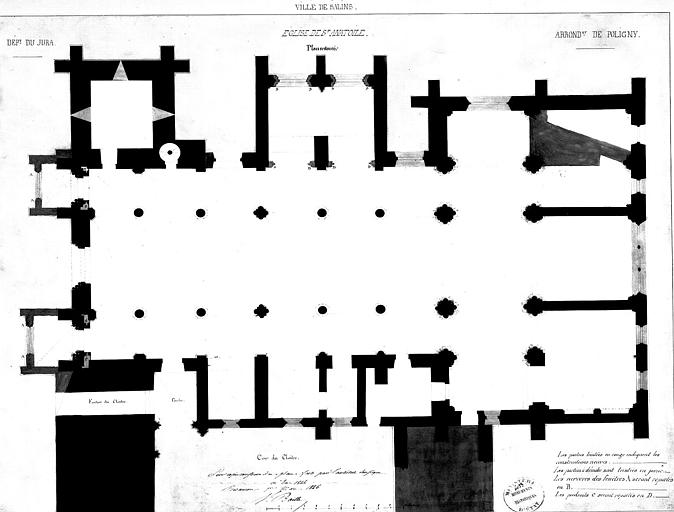 Plan restauré